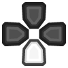 PlayStation D-pad Down button