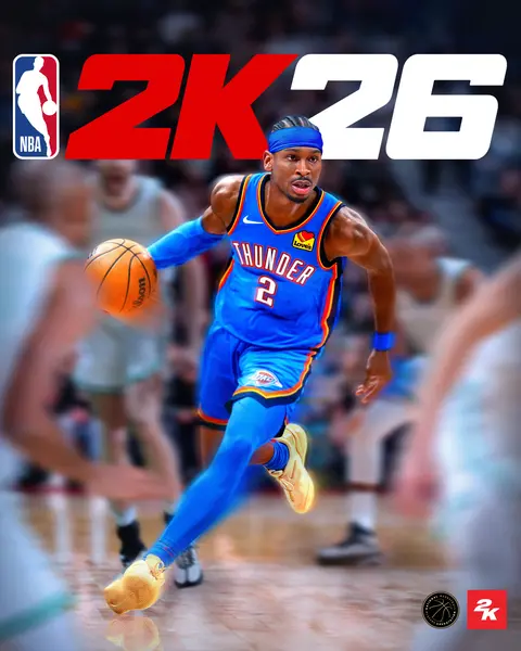 NBA 2K26 Cover - Shai Gilgeous-Alexander