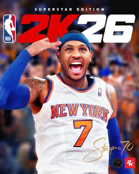 NBA 2K26 Cover - Carmelo Anthony